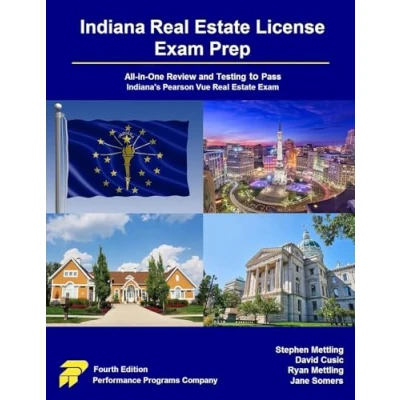 Afbeelding van Indiana Real Estate License Exam Prep: All in One Review and Testing to Pass Indiana&#039;s Pearson Vue