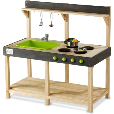 Afbeelding van EXIT Yummy 100 houten buitenkeuken naturel