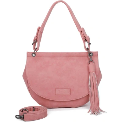 Afbeelding van Fritzi aus Preußen Schoudertas Vintage Fritzi41 Hobo Papaya Roze
