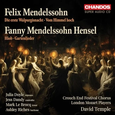 Afbeelding van London Mozart Players, David Temple Fanny Hensel/Felix Mendelssohn (Super Audio CD)