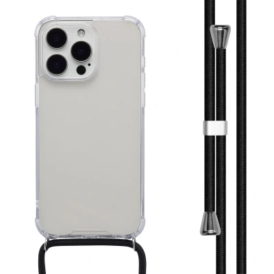 Afbeelding van Apple iPhone 15 Pro Max Hoesje Kunststof imoshion Hardcase/Koordhoesje/Backcover Transparant Telefoonhoesje