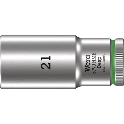 Afbeelding van Wera 05004543001 Hand en Machinedop 3/8&quot; 21 x 28 64mm 8790 HMB Deep