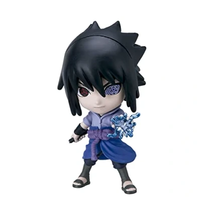 Afbeelding van Bandai Chibi Masters: Naruto Shippuden Sasuke Uchiha Figure (8cm)