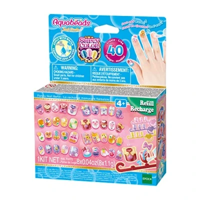 Afbeelding van Aquabeads Fancy Nagel Navulling