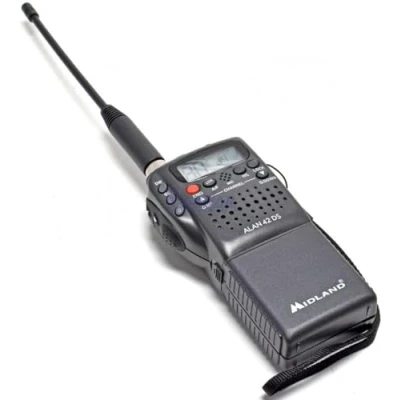 Afbeelding van CB Portable Midland Alan 42 DS C1267, C480.17 obs, zwart, standaard