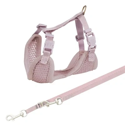 Afbeelding van Trixie Junior Puppytuig Soft Met Riem Lila 26 34X1 CM / 2 MTR