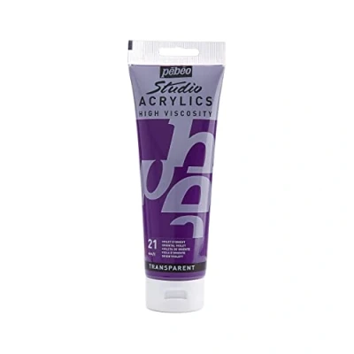 Afbeelding van PEBEO Studio Acrylverf Hoge Viscositeit, Fijn Acryl, 250 ml Oriental Violet