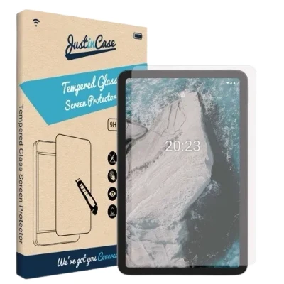 Afbeelding van Just in Case Gehard Glas Clear Screenprotector Nokia T20