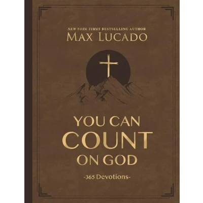 Afbeelding van You Can Count on God, Large Text Leathersoft: 365 Devotions