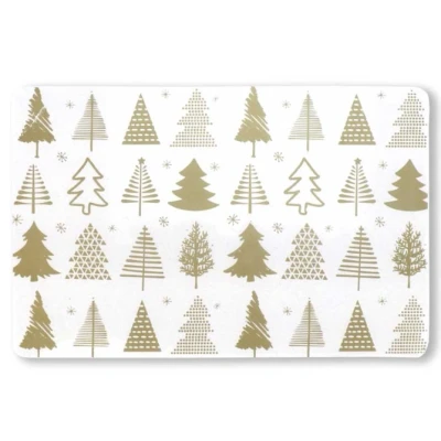 Afbeelding van Placemat Xmas Tree 30x45cm Goud