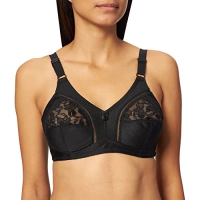 Afbeelding van Sassa Zachte cups beha voor dames, zwart (00500), 90C