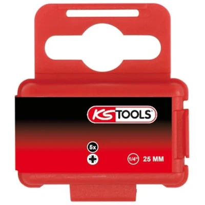 Afbeelding van KS Tools, Bits, 1/4&quot; TORSIEBORST, lengte 25 mm PZ (PZ1)