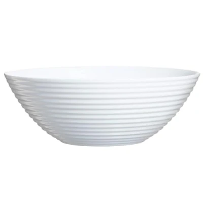 Afbeelding van Luminarc slaschaal Harena 27 cm, glas, wit