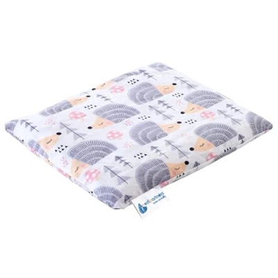 Afbeelding van Kersenstenen kussen korrelkussen groot warmtekussen 500g rechthoek 20x25cm eco natuur 100% katoen Medi Partners warmte + koudetherapie massagetherapie (Egels)