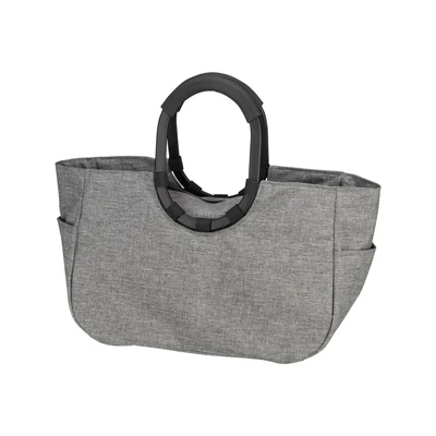 Afbeelding van Reisenthel Loopshopper M Shopper 12L Twist Silver Grijs