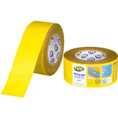 Afbeelding van HPX Papieren afdichtingstape geel 60mm x 25m