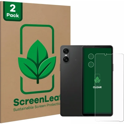 Afbeelding van ScreenLeaf Screenprotector voor Sony Xperia 10 VI (Voor+Camera) Duurzame schermbescherming Folie Beschermfolie transparant (2 Stuks)