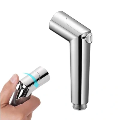 Afbeelding van 1 x handdouche, bidet, verstelbare druksproeier, toiletdouche, handsproeier, toiletsproeier voor persoonlijke hygiëne, reinigingsverzorging