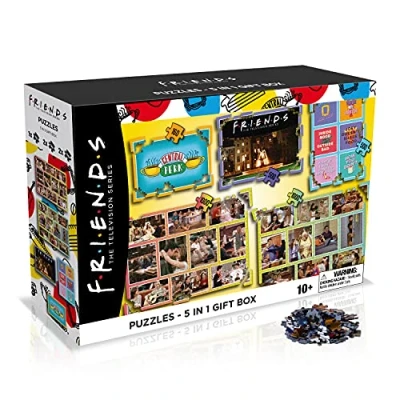 Afbeelding van FRIENDS LEGPUZZEL 5 IN 1 GESCHENKENDOOS