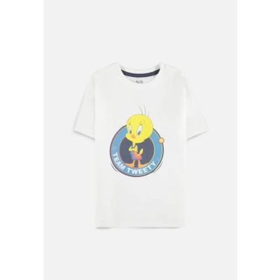 Afbeelding van Space Jam: A New Legacy Team Tweety Kinder T shirt Kids 98 Wit