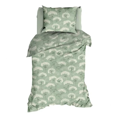 Afbeelding van Dekbedovertrek Romanette Astera Salie 140 x 200 / 220 cm 1 Persoons