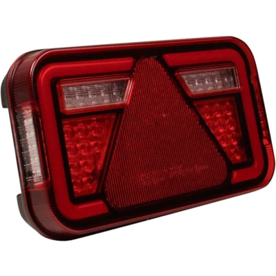 Afbeelding van Achterlicht LED Aspöck Multiled IV rechts 5 PIN&#039;s bajonet Aspock Achterlichten BouwmanAanhangwagens.nl