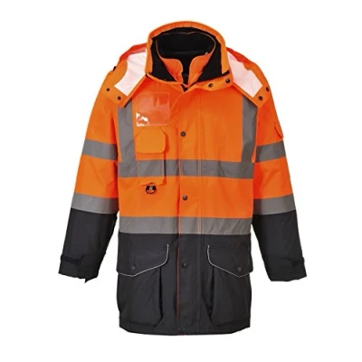 Afbeelding van Hi Vis 7 in 1 Contrast Traffic Jack maat 4XL, OrNa