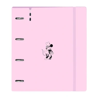 Afbeelding van Ringmap Minnie Mouse Naive Roze 27 X 32 4 cm