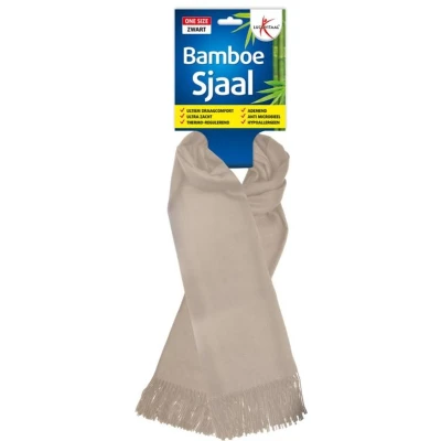 Afbeelding van Lucovitaal Sjaal Bamboe Beige (1 stuk)