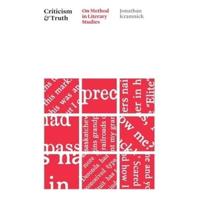 Afbeelding van Criticism and Truth: On Method in Literary Studies