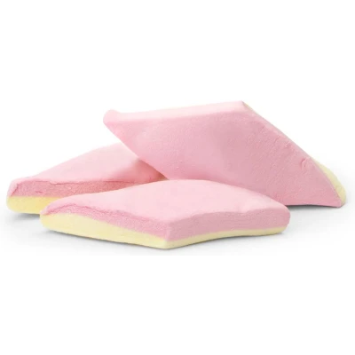 Afbeelding van Spek Ruit Roze Geel 15x8cm 70 Stuks