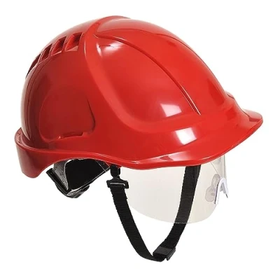 Afbeelding van Endurance Plus Helm met Vizier maat , Red