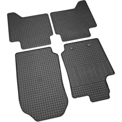 Afbeelding van AutoStyle Rubber matten passend voor Ford Ranger 2012 (4 delig + montagesysteem)