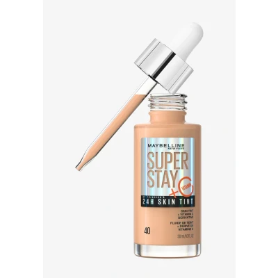 Afbeelding van 1+1 gratis: Maybelline SuperStay 24H Skin Tint Foundation 40 30 ml
