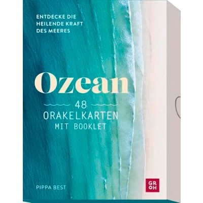 Afbeelding van Ozean: 48 Orakelkarten mit Booklet Kartendeck Buch genauer Erklärung Entdecke kraftvollen Fotos und Botschaften die heilende Kraft des Meeres