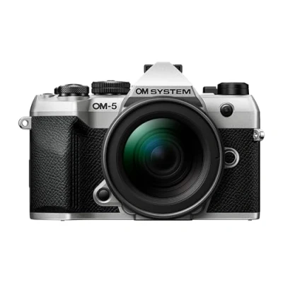 Afbeelding van OM SYSTEM 5 Mark II Micro Four Thirds Systeem Camera incl. lens M.Zuiko Digital ED 12 45mm PRO, 20 MP Live MOS Sensor, assige beeldstabilisatie, IP53 weerbestendige afdichting