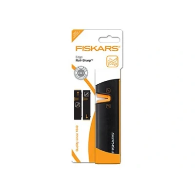 Afbeelding van Fiskars Roll Sharp Messenslijper Slijpmachine met Antislip pads Zwart 16,5 cm