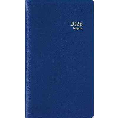 Afbeelding van Agenda 2024 Brepols Plan O Rama Genova 1maand/2pagina&#039;s assorti