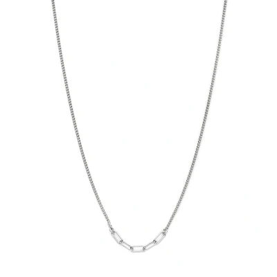 Afbeelding van Collier 3,6 Mm 40 + 5 Cm Zilver Gerhodineerd
