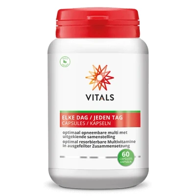 Afbeelding van Gratis Verzending: 2x Vitals Elke Dag 60 capsules