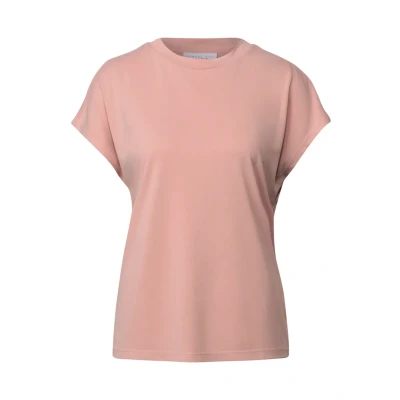 Afbeelding van Street One Studio Basic LOOK Shirt Tshirt basic, Dames, Maat: 44, Rosa