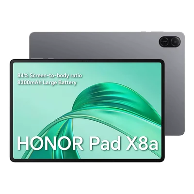 Afbeelding van HONOR Pad X8a, 4GB + 128GB, MagicOS 8.0 (Android 14), Snapdragon 680, 16,7 miljoen kleuren, 8300 mAh, WLAN (Space Grey)