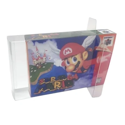 Afbeelding van TRIPHKAR 10 Stuks Transparante Games Cartridge Case Protector voor Nintendo SNES N64