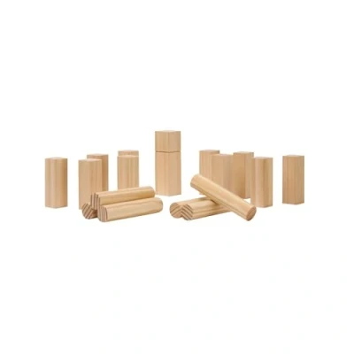 Afbeelding van Vinga Houten Mini Kubb (One Size) (Bruin)