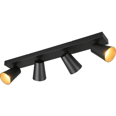 Afbeelding van TRIO SHARP Spot Zwart mat excl. 4x GU10 4,9W