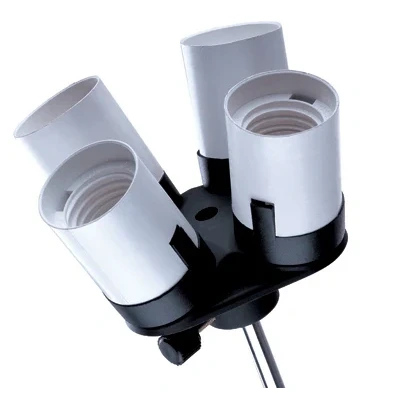 Afbeelding van Linkstar Lamphouder LH 4HU voor 4 Lampen + Parapluhouder