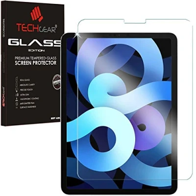 Afbeelding van TECHGEAR Anti Glare iPad Air 5/4, 5e/4e generatie schermbeschermer, MATTE gehard glas screen protector [9H taaiheid] [Krasbestendig] [Geen luchtbel] Ontworpen voor 10.9 inch 2022/2020