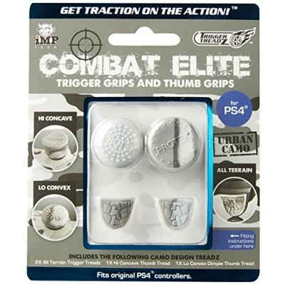 Afbeelding van Imp Tech 296306 Trigger Treadz Combat Elite: 2 Plus 1 Hi/ Low Thumb Treads (Ps4)