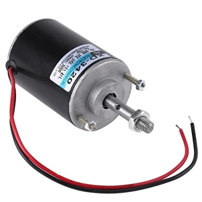 Afbeelding van 12V / 24V 30W Mini DC Motor Met Permanente Magneten Omkeerbaar CW/CCW Elektrische Hoge Snelheid Geluidsarm Voor Doe Het Zelf, Medische Apparatuur, Suikerspinmachine (12V 3000 Tpm)