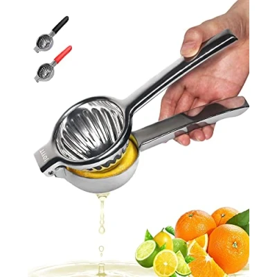 Afbeelding van JOYIT Citroenpers roestvrij staal Heavy Duty Citroen Juicer, Grote Stevige Handmatige Citrus Juicer,Sinaasappelsappers,Effectieve Juicing Fruit Juicer